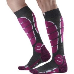 Skarpetki Monnet Ski Light. Czerwone skarpetki damskie MONNET, bez wzorów. Za 249.50 zł.