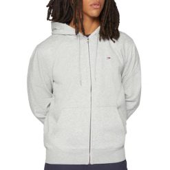 Bluza męska rozpinana z kapturem Tommy Hilfiger FLEECE ZIP THRU. Szare bluzy męskie Tommy Hilfiger, m, bez wzorów, z kapturem. W wyprzedaży za 259.00 zł.