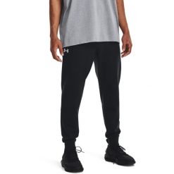 Spodnie treningowe męskie Under Armour 1379774001. Białe spodnie sportowe męskie Under Armour, l, bez wzorów, z dresówki. Za 239.00 zł.