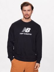 New Balance Bluza MT3153 Czarny Relaxed Fit. Czarne bluzy męskie New Balance, l, bez wzorów, z syntetyku, bez ramiączek, bez kaptura. W wyprzedaży za 179.99 zł.