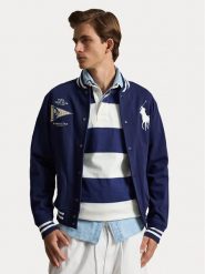 Polo Ralph Lauren Bluza 710B20012001 Granatowy Regular Fit. Niebieskie bluzy męskie Polo Ralph Lauren, m, bez wzorów, z bawełny, bez ramiączek, bez kaptura. Za 1,499.00 zł.