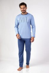 Regina Piżama męska z długim rękawem długie spodnie 471 2XL 2XL. Piżamy męskie Regina, m, bez wzorów, bez kołnierzyka, bez ramiączek, długie. Za 139.90 zł.