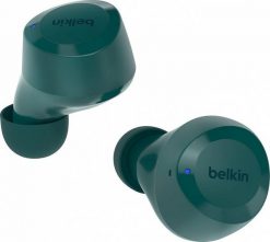 Słuchawki Belkin SoundForm Bolt niebieskie (AUC009btTE). Niebieskie słuchawki bezprzewodowe Belkin. Za 108.90 zł.