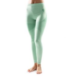 Damskie legginsy kompresyjne Sporty zimowe Siroko Fynbo. Zielone legginsy damskie SIROKO, bez wzorów, z elastanu. Za 84.00 zł.