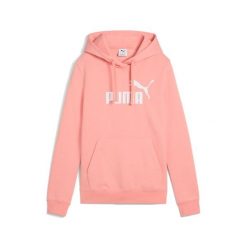 Bluza damska z kapturem Puma Essential No. 1 Logo Fleece. Czerwone bluzy damskie Puma, bez wzorów, casualowe, bez ramiączek, z kapturem. Za 247.50 zł.
