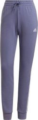 Adidas Spodnie dresowe damskie adidas Essentials French Terry 3-Stripes Pants fioletowe H42011 L. Fioletowe spodnie dresowe damskie Adidas, bez wzorów, z dresówki, sportowe. Za 146.47 zł.