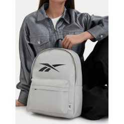 Plecak Reebok. Szare plecaki męskie Reebok, bez wzorów, sportowe. Za 99.99 zł.