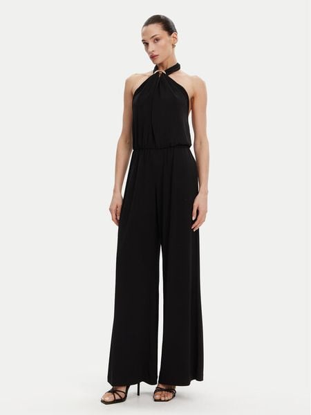 ACCESS FASHION Kombinezon 53-5512-169 Czarny Regular Fit. Czarne sukienki damskie ACCESS FASHION, xs, bez wzorów, z syntetyku, bez kołnierzyka, bez ramiączek. Za 349.99 zł.