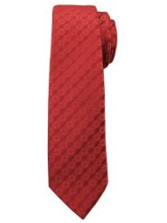 Modny i Elegancki Krawat Alties - Czerwony, Drobna Faktura. Czerwone krawaty i muchy Alties, bez wzorów, z tkaniny, eleganckie. Za 49.00 zł.