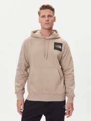 The North Face Bluza Fine NF0A89EU Beżowy Regular Fit. Brązowe bluzy męskie The North Face, m, bez wzorów, z bawełny, bez ramiączek, bez kaptura. Za 329.99 zł.