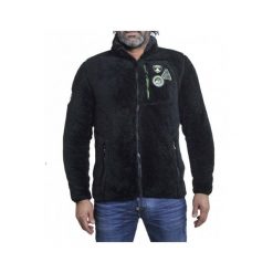 Kurtka polarowa Peak Mountain coral sherpaCavian. Czarne kurtki sportowe męskie Peak Mountain, na zimę, bez wzorów, z polaru, bez kaptura, narciarskie. Za 167.50 zł.