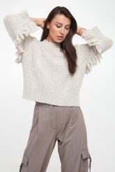 Sweter damski Nervi MARELLA MONOCHROME. Swetry nierozpinane damskie Marella, s, bez wzorów, bez kołnierzyka, bez ramiączek. W wyprzedaży za 689.40 zł.