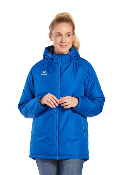 Kurtka zimowa Erima Team. Niebieskie kurtki męskie Erima, na zimę, m, bez wzorów, z materiału, klasyczne, z kapturem. Za 298.00 zł.