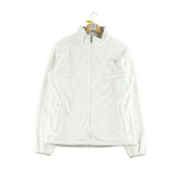 Second life - Kurtka polarowa TNF White Osito dla kobiet - Stan dobry. Białe kurtki sportowe damskie The North Face, na zimę, l, bez wzorów, z materiału, bez ramiączek, bez kaptura, trekkingowe. Za 148.01 zł.