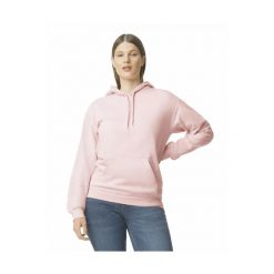 Bluza z kapturem Gildan Midweight Softstyle. Czerwone bluzy damskie GILDAN, m, bez wzorów, z bawełny, klasyczne, bez ramiączek, z kapturem. Za 116.00 zł.