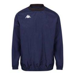 Bluza Kappa Gaggio. Niebieskie bluzy męskie Kappa, m, bez wzorów, sportowe, bez ramiączek, bez kaptura. Za 207.50 zł.
