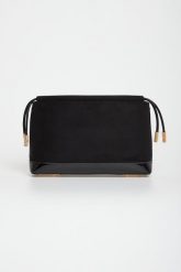 Torebka zamszowa do ręki ELISABETTA FRANCHI. Torebki do ręki damskie Elisabetta Franchi, bez wzorów, z zamszu, zamszowe, bez dodatków. Za 1,219.00 zł.