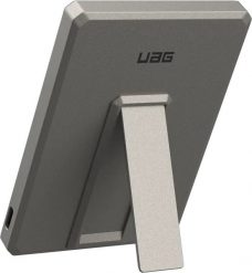 UAG Ultra Slim 5K - powerbank 5000 mAh z podstawką, ładowanie bezprzewodowe 10W, kompatybilny z MagSafe, kabel w zestawie (titanium). Powerbanki Baseus. Za 260.00 zł.
