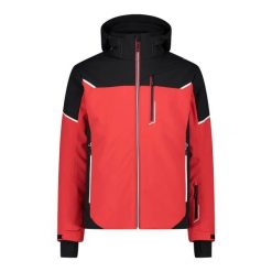 Kurtka narciarska z kapturem CMP. Czerwone kurtki sportowe męskie CMP, na zimę, m, bez wzorów, z kapturem, narciarskie. W wyprzedaży za 912.50 zł.