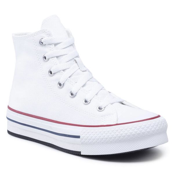 Trampki Converse. Białe trampki i tenisówki damskie Converse, bez wzorów, bez zapięcia. Za 189.99 zł.