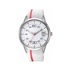 Zegarek Q&Q Męski Q982-301 biały. Białe zegarki męskie Q&Q, bez wzorów. Za 89.00 zł.