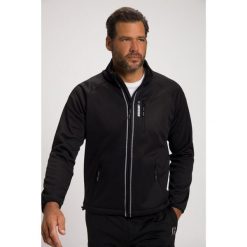 Męska Kurtka Softshell FLEXNAMIC® Odzież rowerowa stójka modne odblaski. Czarna kurtki męskie JAY-PI, m, bez wzorów, z elastanu, bez kaptura. Za 584.99 zł.