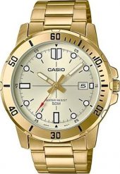 Zegarek Casio Zegarek Męski Casio DIVER Złoty ( 45 mm). Żółte zegarki męskie Casio, bez wzorów, złote. Za 189.65 zł.