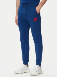 HUGO Spodnie dresowe Doak212 50447963 Niebieski jasny Regular Fit. Niebieskie spodnie sportowe męskie Hugo, l, bez wzorów, z bawełny. Za 449.99 zł.