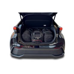 Torby Do Bagażnika Toyota C-Hr Hev 2023+ 4Szt Kjust. Czarne torby podróżne damskie KJUST, bez wzorów. Za 1,244.00 zł.