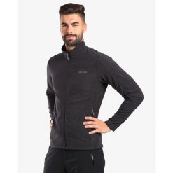 Męska polarowa warstwa środkowa Kilpi GLAMER-M. Czarne bluzy sportowe męskie Kilpi, na zimę, m, bez wzorów, z polaru, bez kaptura, narciarskie. Za 215.49 zł.
