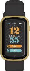 Smartwatch Techmade TM-STEPS-GDBK Czarny. Czarne zegarki smartwatch Techmade, bez wzorów. Za 247.00 zł.