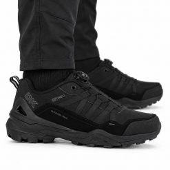 Buty męskie sportowe trekkingowe DK VENOM SOFTSHELL. Czarne trekkingi męskie DK, z materiału, bez zapięcia. Za 239.00 zł.