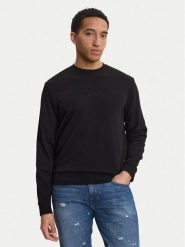 Guess Bluza M6GQ07 K3045 Czarny Regular Fit. Czarne bluzy męskie Guess, m, z aplikacjami, z syntetyku, bez ramiączek, bez kaptura. Za 339.99 zł.