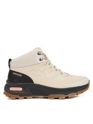 Skechers Trekkingi Max Protect Legacy 180203/NTBK Beżowy. Brązowe obuwie trekkingowe damskie Skechers, z materiału, bez zapięcia. Za 479.99 zł.