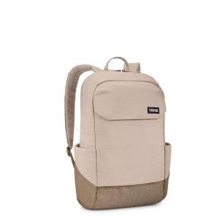 Plecak miejski Thule Lithos Backpack 20 L - khaki. Brązowe plecaki damskie Thule, bez wzorów, sportowe. Za 266.99 zł.