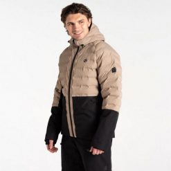 Kurtka puchowa Dare 2B Ollie II. Brązowe kurtki męskie Dare 2B, bez wzorów, z puchu, sportowe, bez kaptura. W wyprzedaży za 394.00 zł.