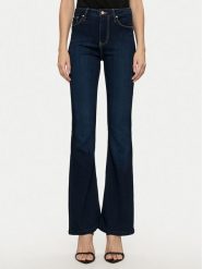 Guess Jeansy W4BA0L D5HC1 Granatowy Skinny Fit. Niebieskie jeansy damskie Guess, z aplikacjami, z jeansu. Za 289.99 zł.