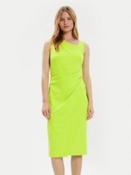 Joseph Ribkoff Sukienka koktajlowa 242234 Zielony Regular Fit. Zielone sukienki damskie Joseph Ribkoff, bez wzorów, z syntetyku, wizytowe, bez kołnierzyka, bez ramiączek. Za 919.99 zł.
