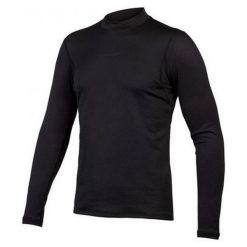 Męska koszulka bazowa Endura Transloft L/s. Czarne bluzy męskie ENDURA, l, bez wzorów, sportowe, bez ramiączek, bez kaptura. Za 303.99 zł.