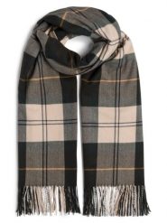Barbour Szalik Kobiety Sztuczne włókno beżowy, 48. Brązowe szaliki damskie Barbour, bez wzorów, z włókna. Za 299.95 zł.