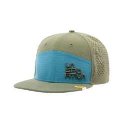 Czapka Trucker La Sportiva Traverse. Zielone czapki damskie La Sportiva, bez wzorów, z bawełny. Za 144.99 zł.