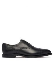 Polo Ralph Lauren Półbuty Maestra 811974154001 Czarny. Czarne buty wizytowe męskie Polo Ralph Lauren, bez wzorów, ze skóry, bez obcasa, bez zapięcia. Za 3,199.00 zł.