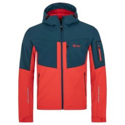 Kurtka Kilpi Presena. Czerwone kurtki męskie Kilpi, na jesień, m, bez wzorów, z materiału, bez kaptura. Za 365.00 zł.