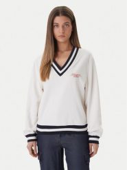 Guess Bluza GUESS x NORTH SAILS W6GQ11 K3480 Écru Regular Fit. Bluzy damskie Guess, xl, z aplikacjami, z bawełny, bez ramiączek, bez kaptura. Za 469.99 zł.