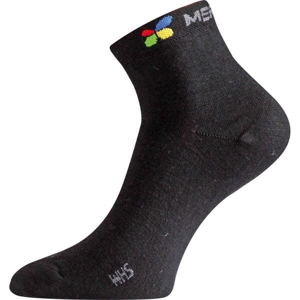 Skarpety merino WHS. Czerwone skarpetki damskie LASTING, bez wzorów, z elastanu. Za 50.00 zł.