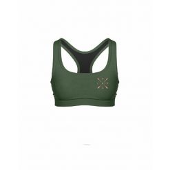 Damski neoprenowy top do wody NANI. Zielone stroje kąpielowe damskie Hiko, bez wzorów, z neoprenu, sportowe, bez kołnierzyka, bez ramiączek. Za 159.09 zł.