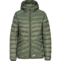 Kurtka "Alyssa" w kolorze khaki. Brązowe kurtki damskie Trespass Women, xxs, bez wzorów, bez kaptura. W wyprzedaży za 210.95 zł.