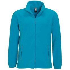 Bluza Polarowa Unisex Dla Dorosłych North. Niebieskie bluzy damskie SOL'S, na zimę, s, bez wzorów, z polaru, sportowe, bez ramiączek, bez kaptura. Za 109.99 zł.