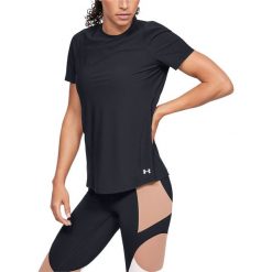 Under Armour Perpetual Koszulka Czarny. Czarne bluzki damskie Under Armour, l, bez wzorów, z elastanu, bez kołnierzyka, bez ramiączek. Za 274.95 zł.