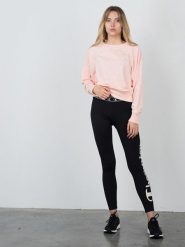 Bluza trekking damska. Czerwone bluzy damskie Champion, s, bez wzorów, z bawełny, bez ramiączek, bez kaptura. Za 166.00 zł.